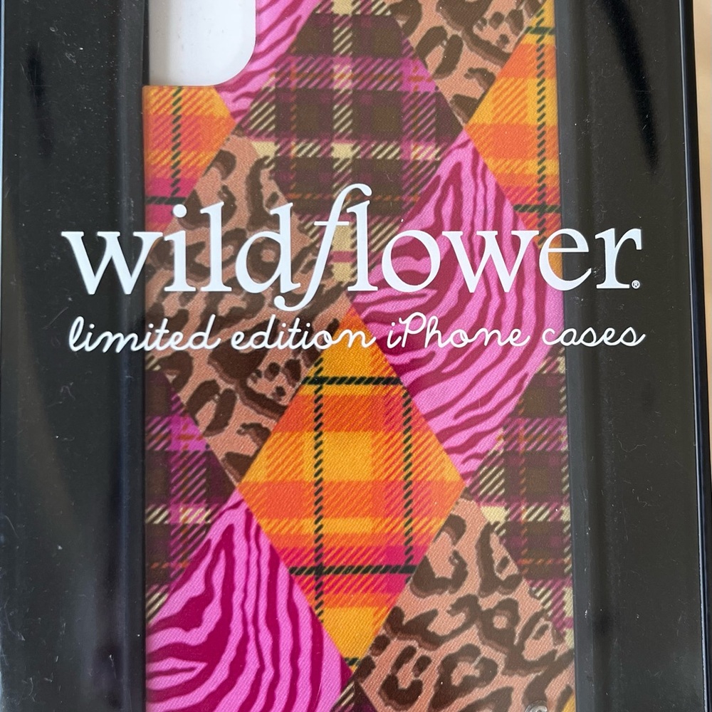 Wildflowers Limited Edition Pink and Orange iPhone Case